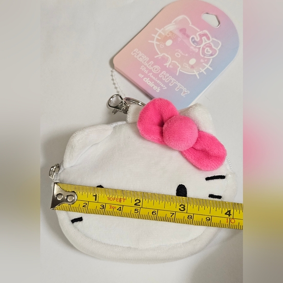 Hello Kitty Sanrio 50th Anniversary Claire's Exclusive Coin Purse Bag Cl… - Picture 7 of 7